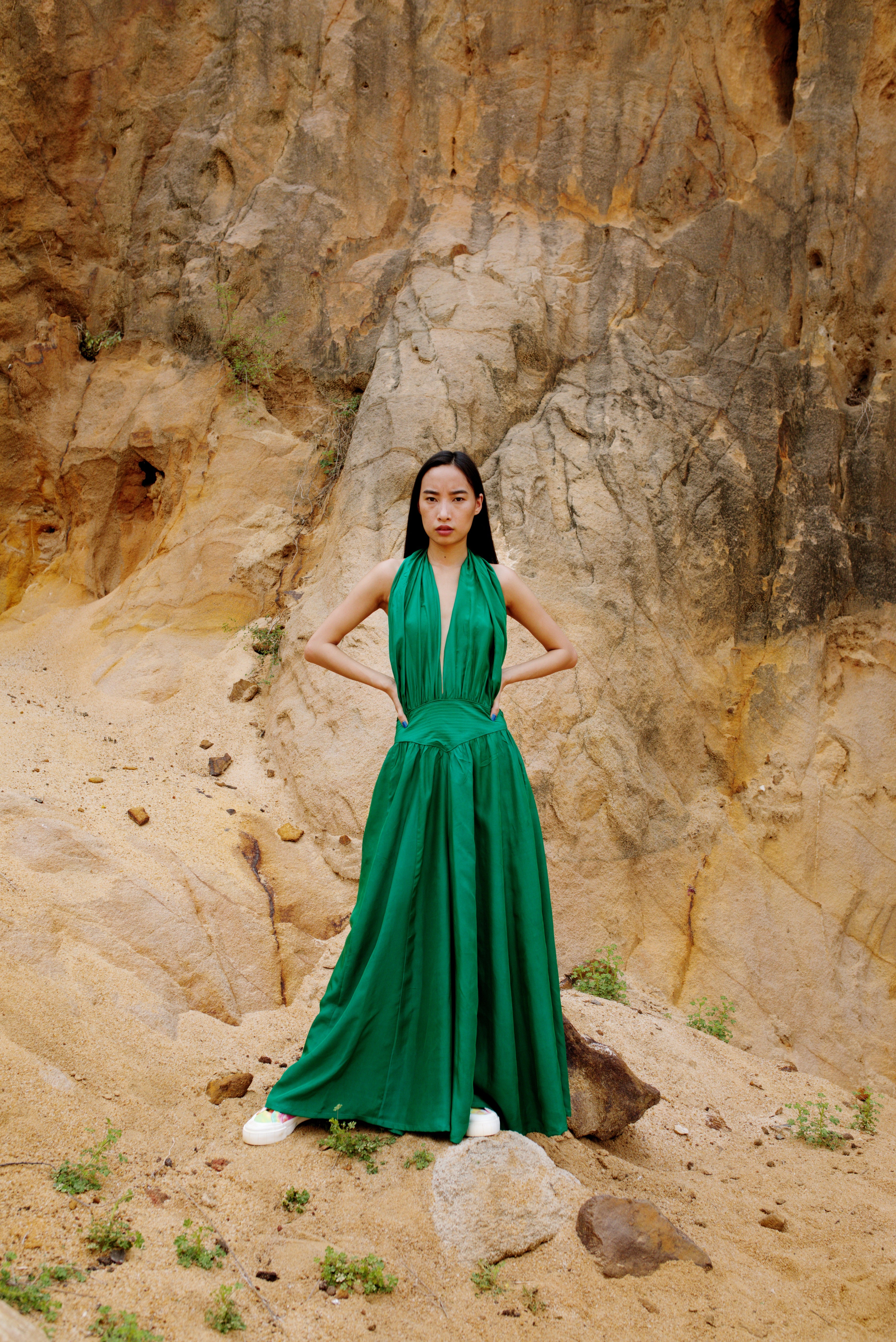 Ekata Silk Jumpsuit | ituvana