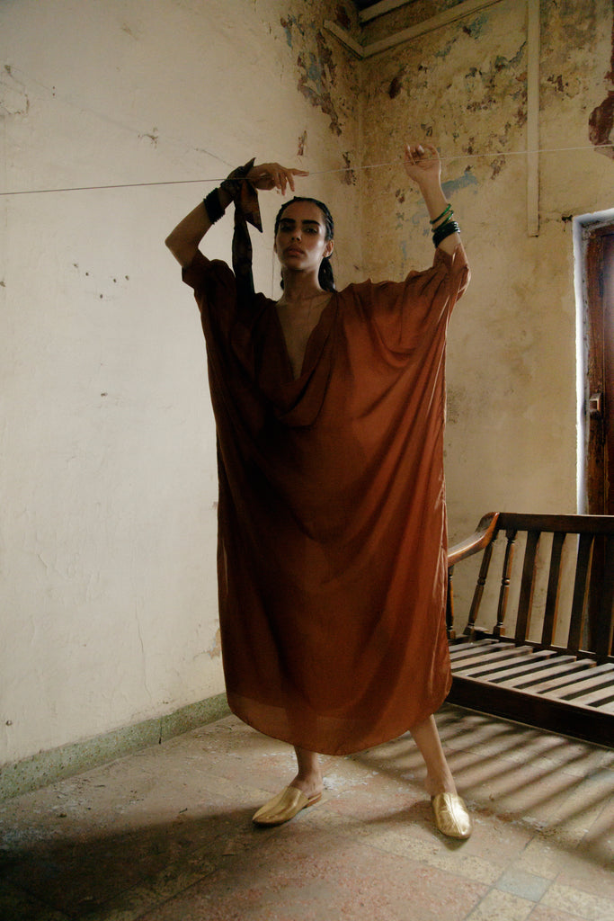 Lavi Silk Kaftan