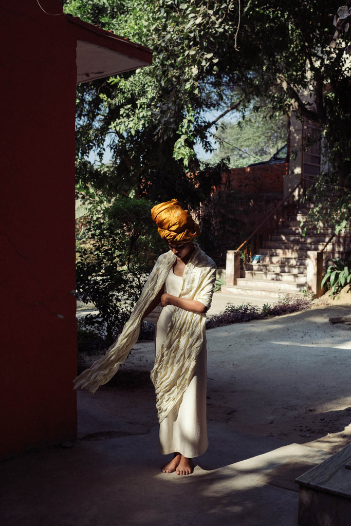 Nava Woven Sari Dress