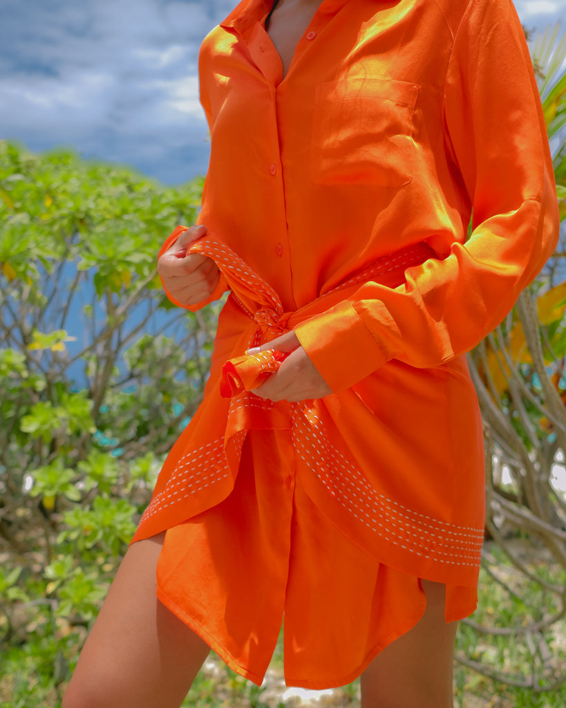 Asita Silk Sarong Dress