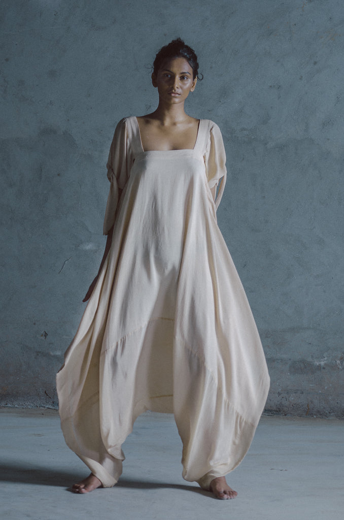 Gati Silk Drape Jumpsuit