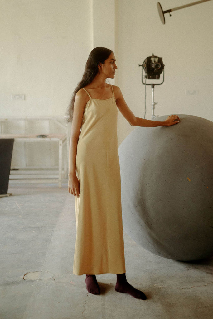Sakti Silk Slip Dress