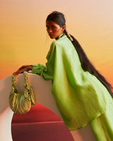 Ila Silk Dhoti Set