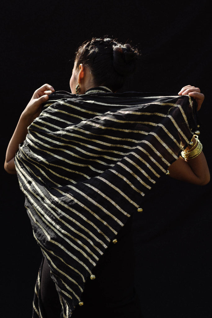 Nava Gota Sari Dress