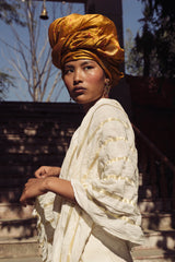 Nava Woven Sari Dress