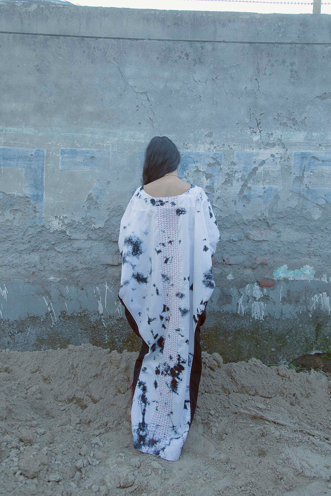 Loka Cotton Tie-Dye Kaftan