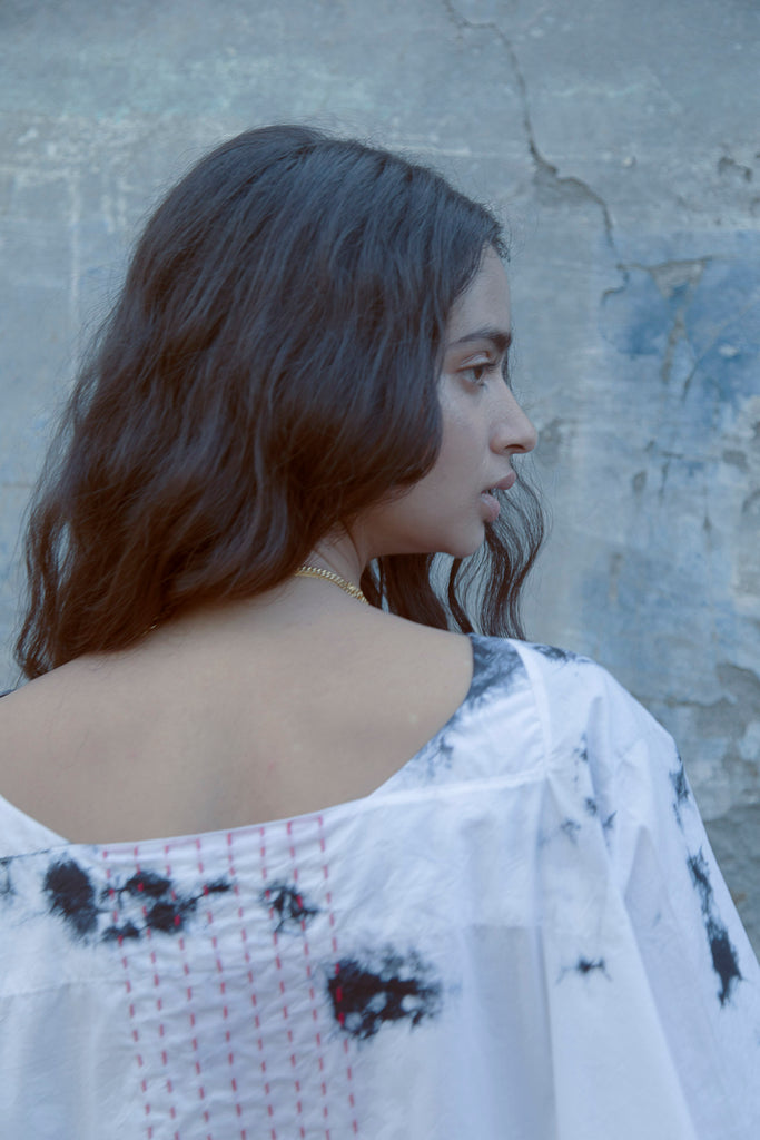 Loka Cotton Tie-Dye Kaftan