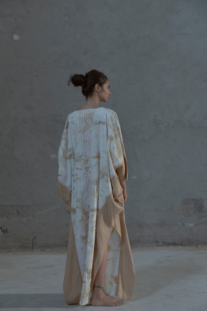 Loka Cotton Tie-Dye Kaftan