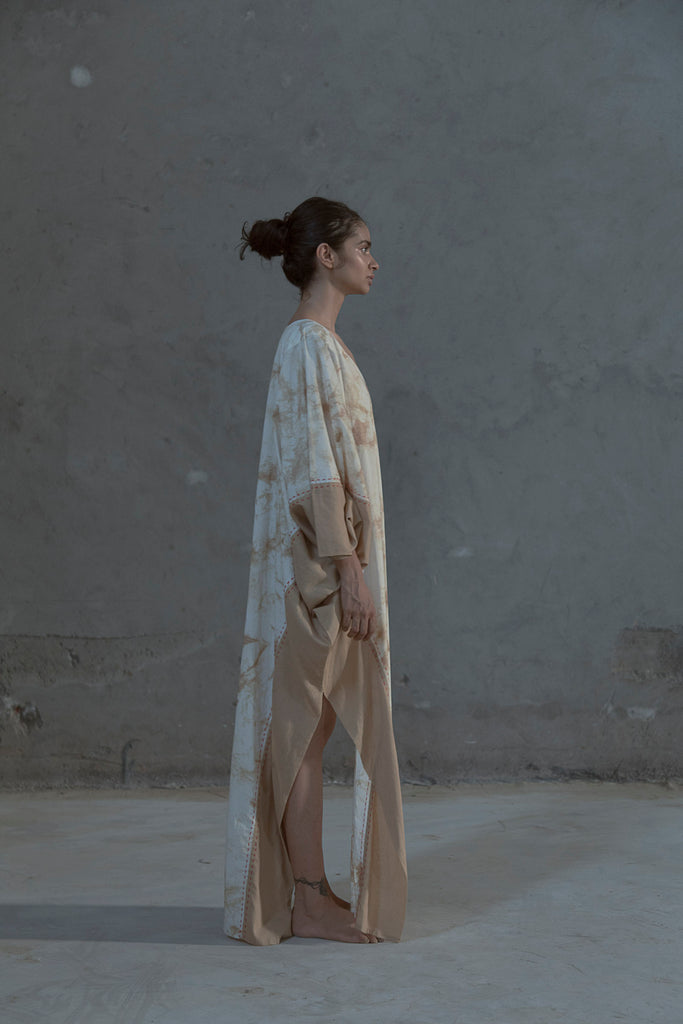 Loka Cotton Tie-Dye Kaftan