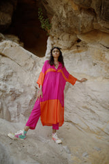 Priti Silk Pyjama Set