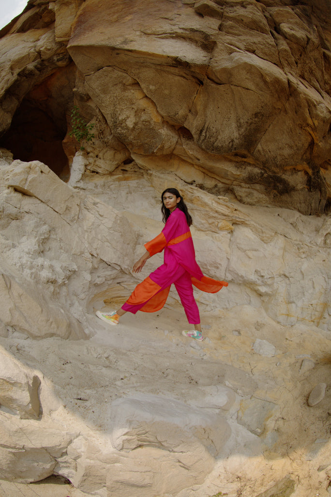 Priti Silk Pyjama Set