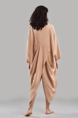 Amala Silk Cape Dress