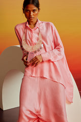 Ila Silk Dhoti Set