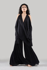 Pakhi Silk Flared Pants with Versatile Top