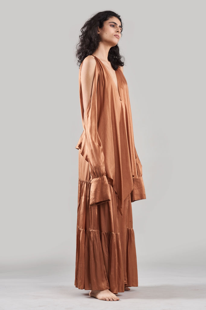 Pakhi Silk Flared Pants with Versatile Top
