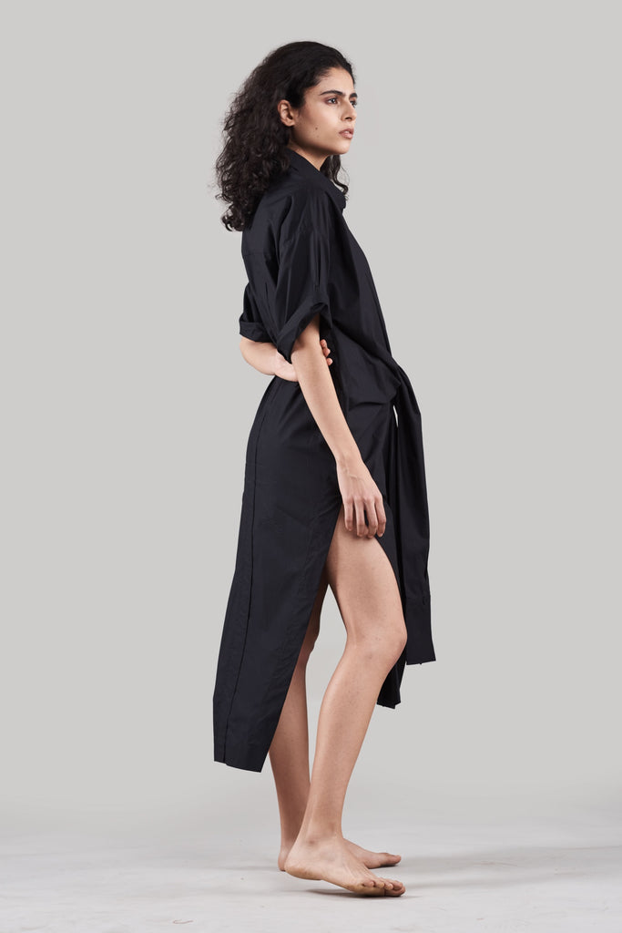 Rohati Cotton Shirt Dress