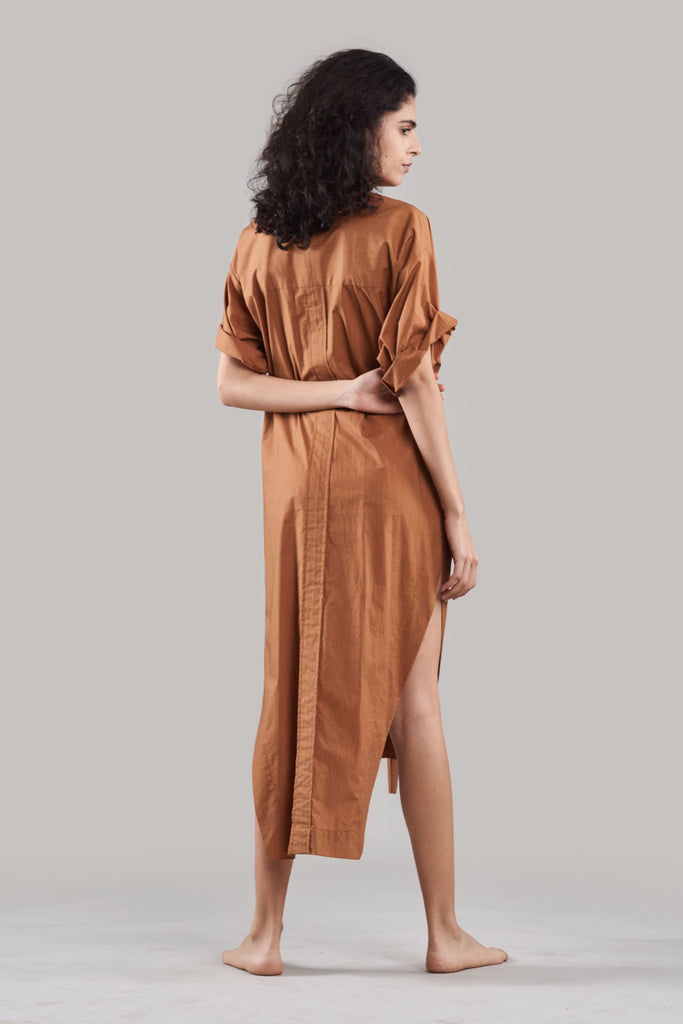 Rohati Cotton Shirt Dress