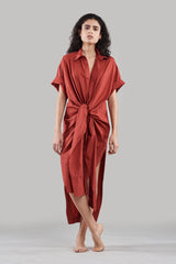 Rohati Cotton Shirt Dress