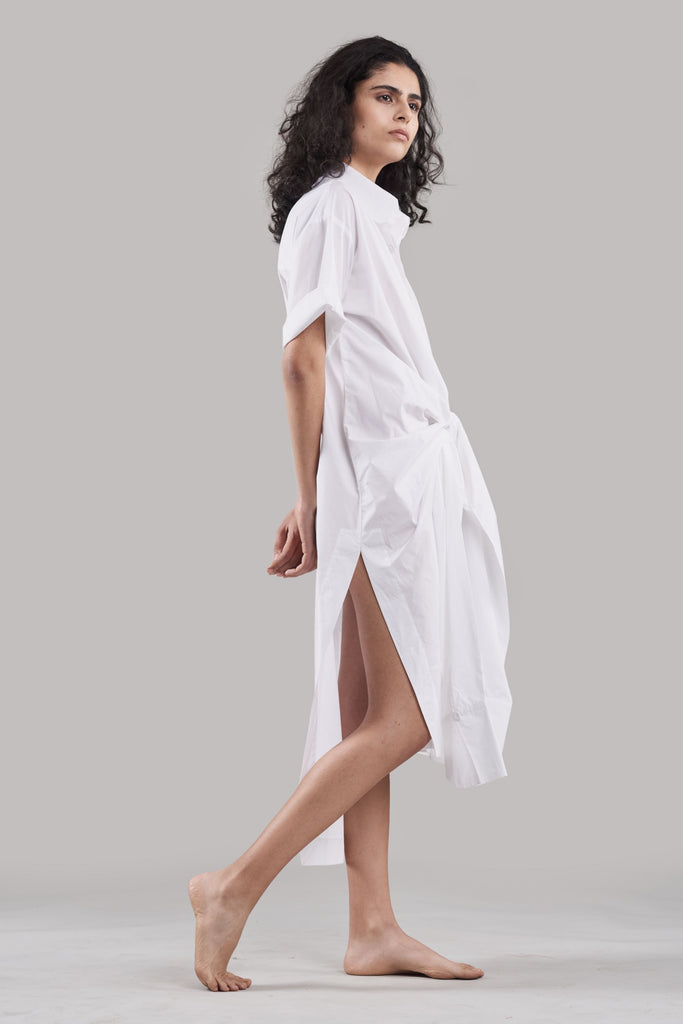 Rohati Cotton Shirt Dress